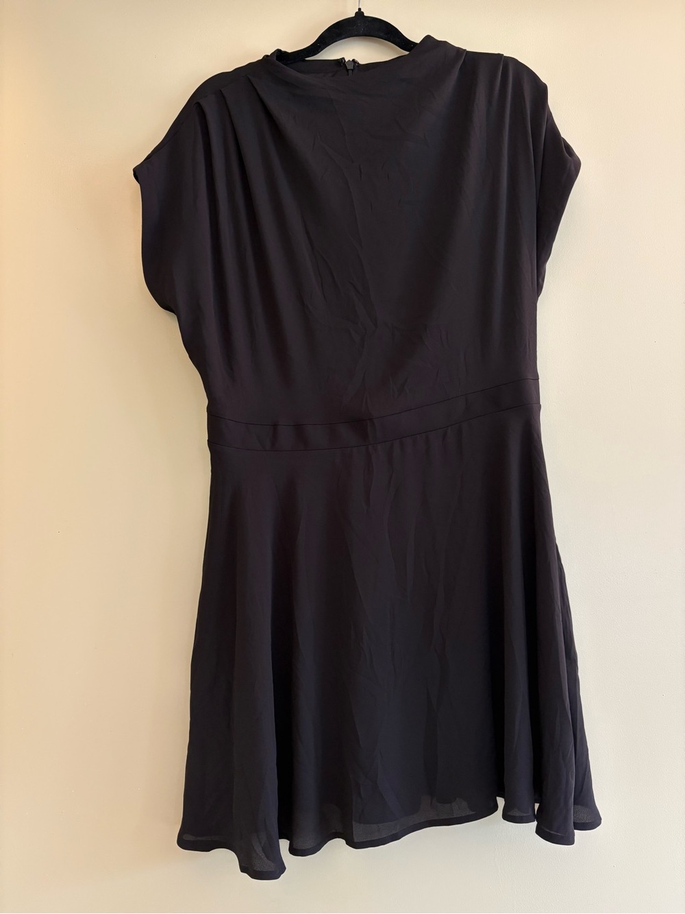 Express Black Short Sleeve Mini Dress